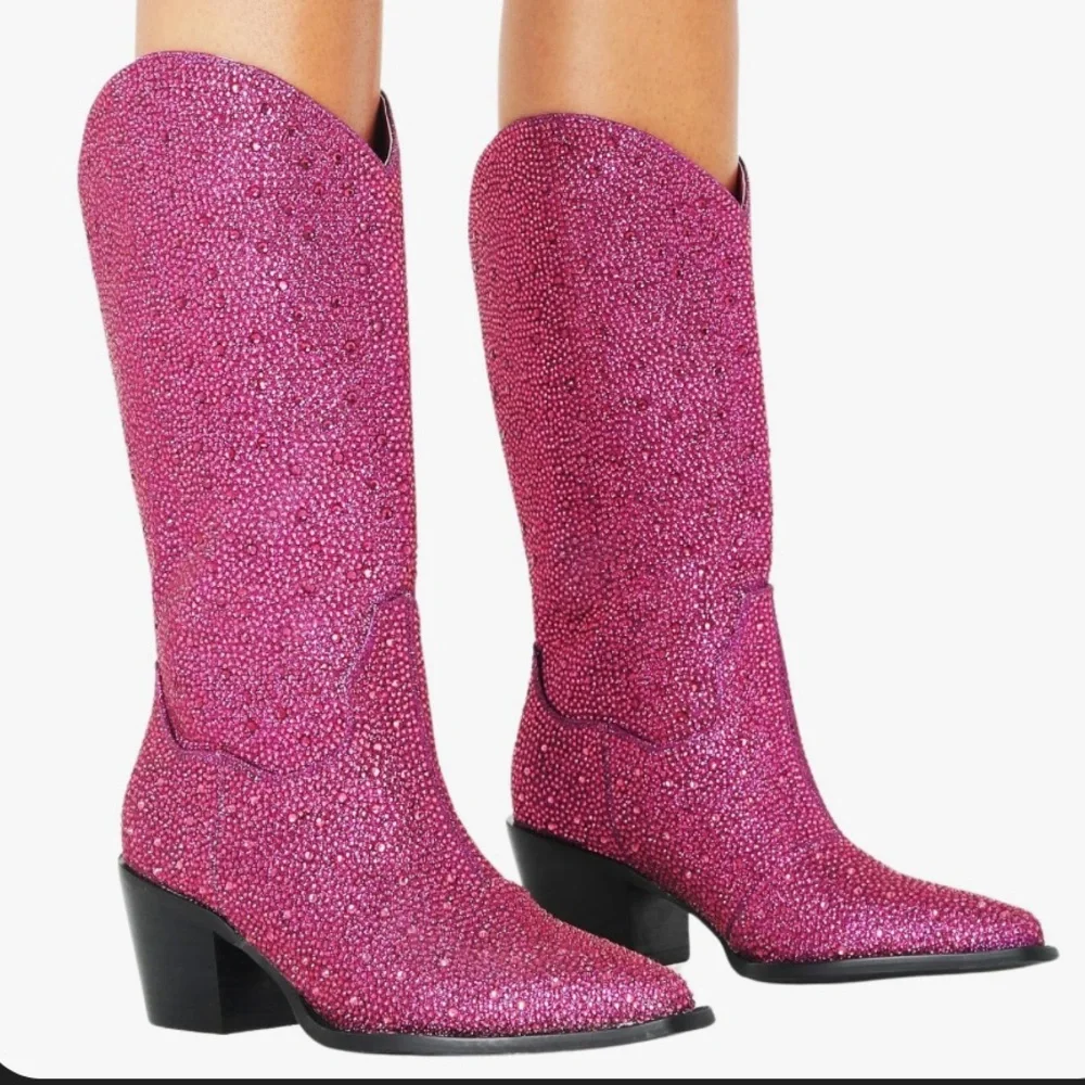 BILLINI Women's Dua Western Boots pink - Picture 1 of 9
